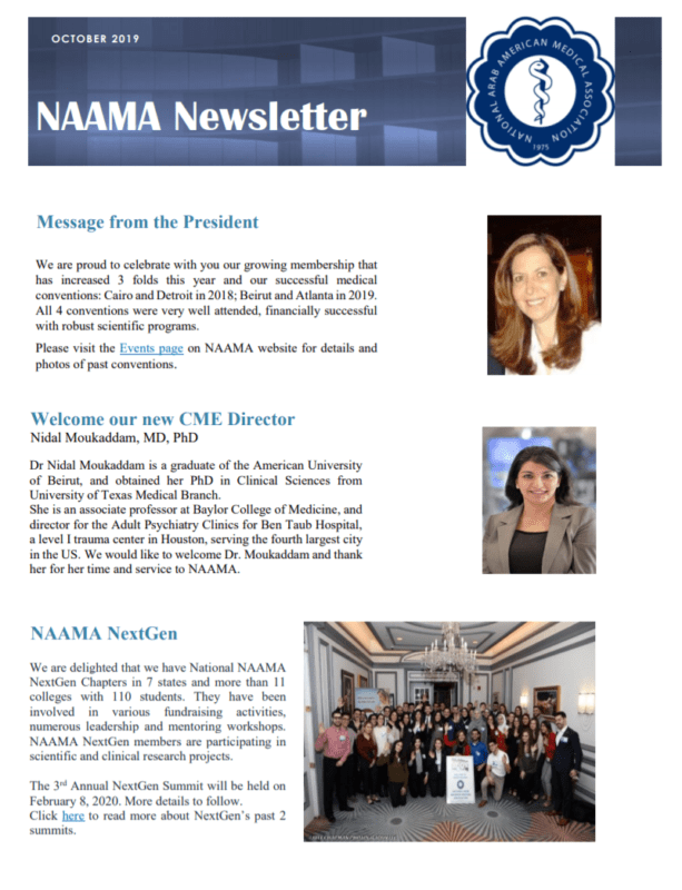 Read more about the article October 2019 Newsletter