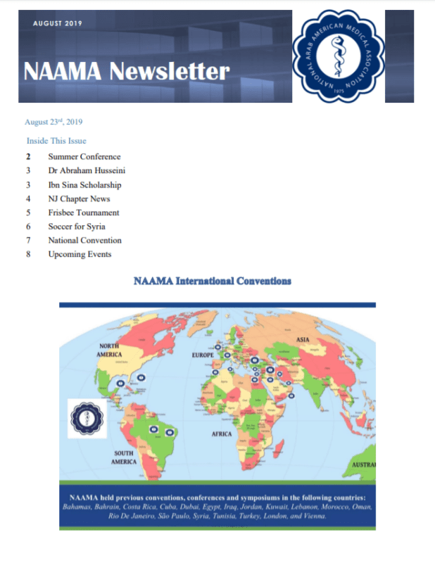 Read more about the article August  2019 Newsletter