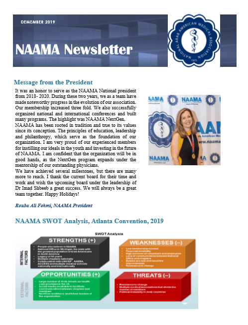 Read more about the article December 2019 Newsletter