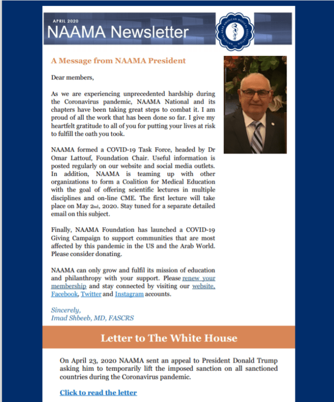 Read more about the article April 2020 Newsletter