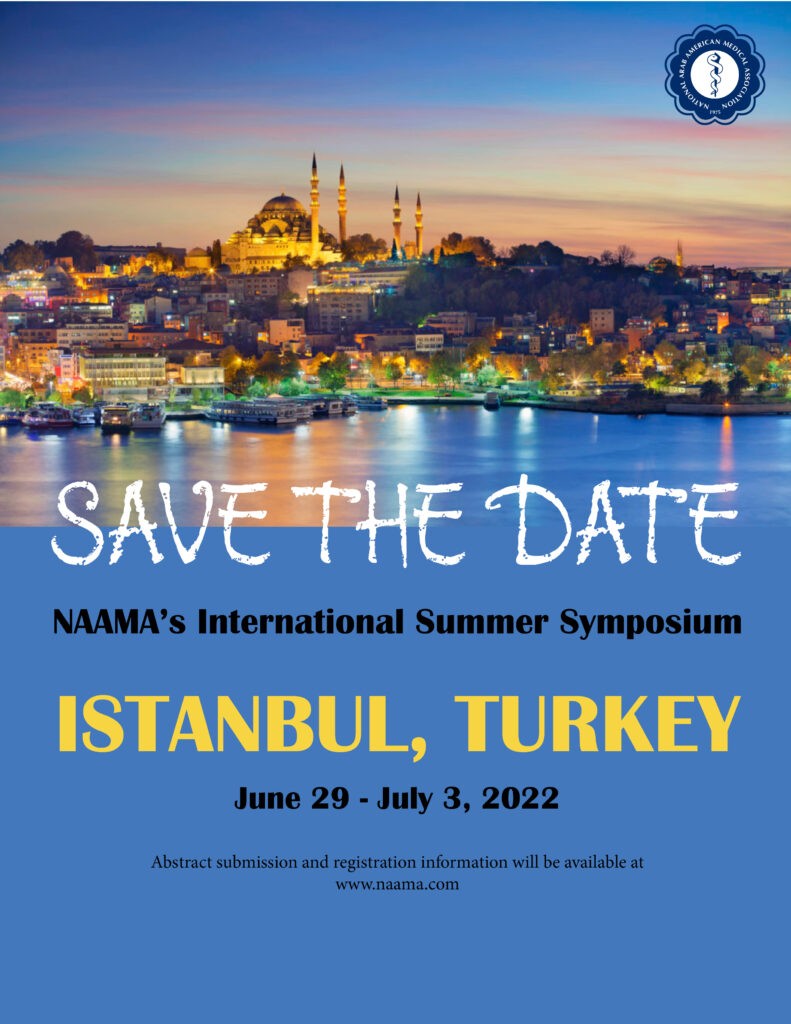 NAAMA International Medical Symposium, Turkey, summer 2022.