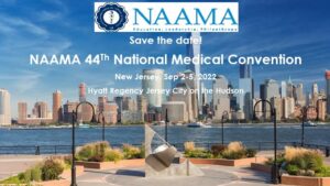 NAAMA 44th National Medical Convention, New Jersey, Sep 2022.